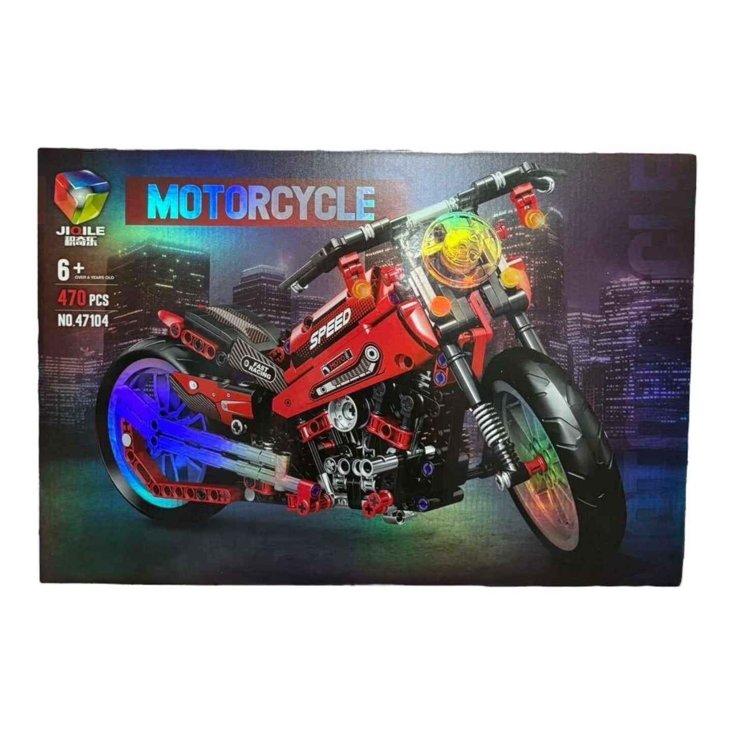 KLOCKI MOTORCYCLE 470 PCS.