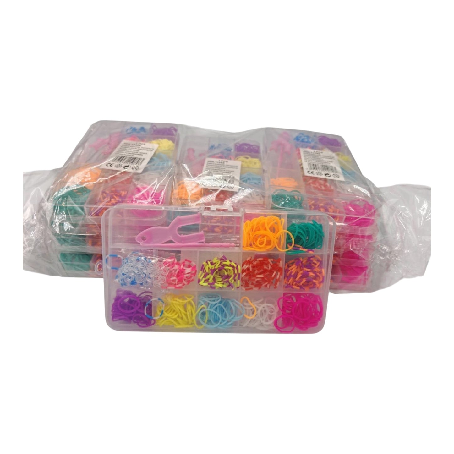 GUMKI KOLOROWE DO ROBIENIA BRANSOLETEK ZESTAW