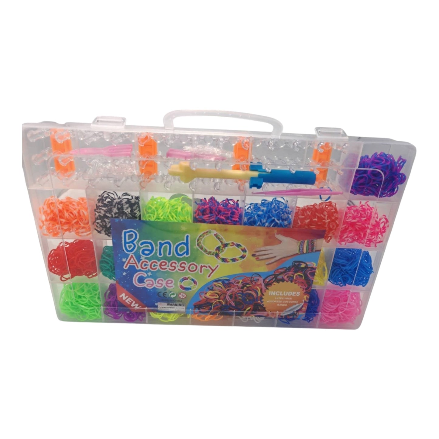 GUMKI KOLOROWE DO ROBIENIA BRANSOLETEK ZESTAW