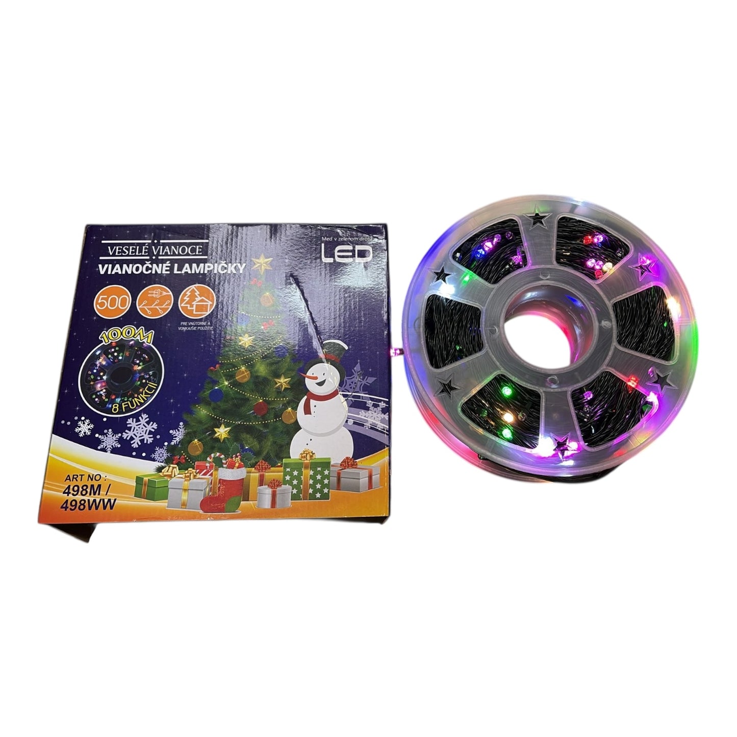 LAMPKI CHOINKOWE 500 LED 100M