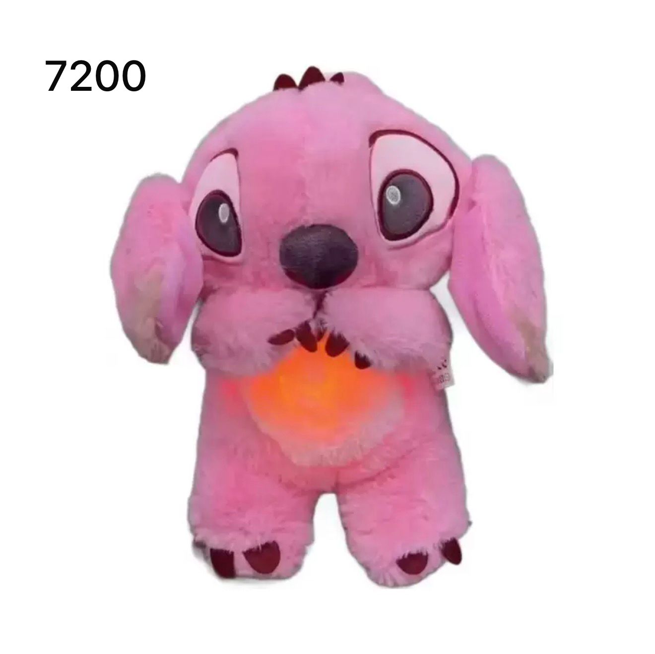 STITCH ODDYCHAJĄCY RÓŻOWE