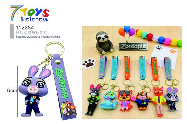 BRELOK DO KLUCZY ZOOTOPIA