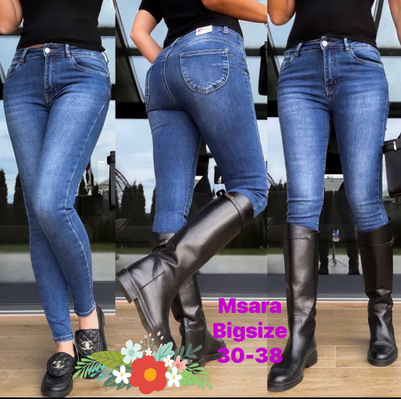 JEANSY DAMSKIE XS-XL