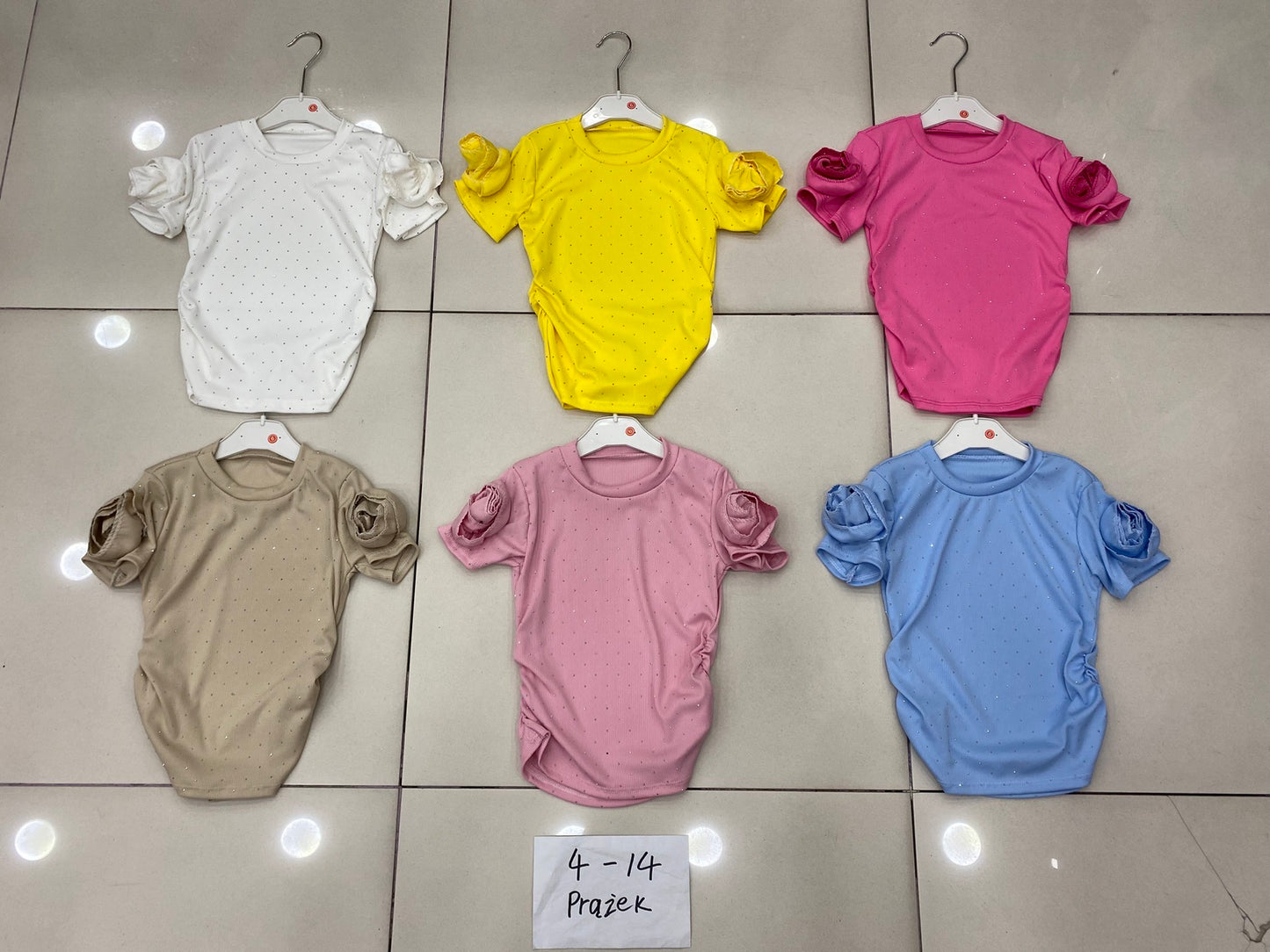KOSZULKI DZIECIĘCE PRĄŻEK (4-14)