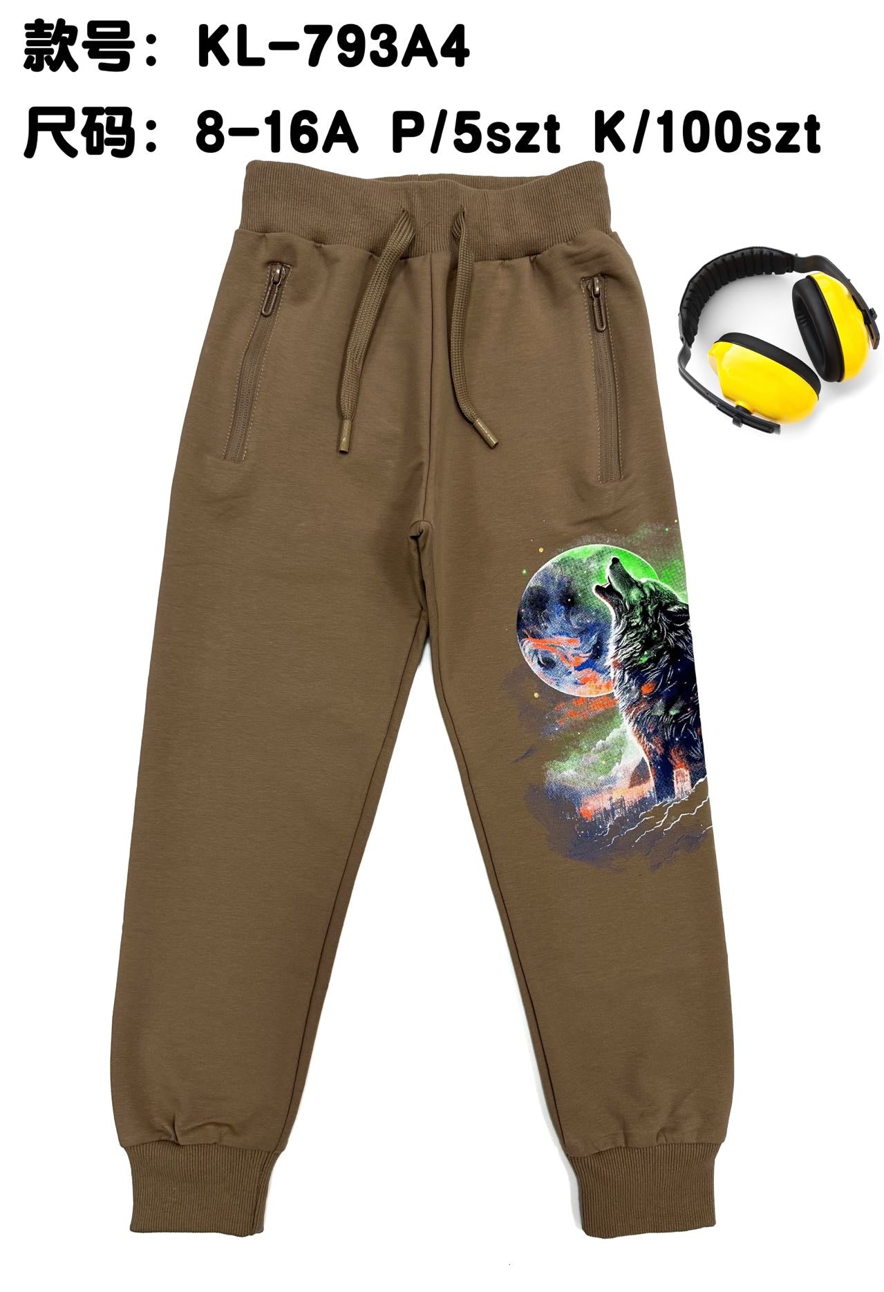 SPODNIE DZIECIĘCE 8-16