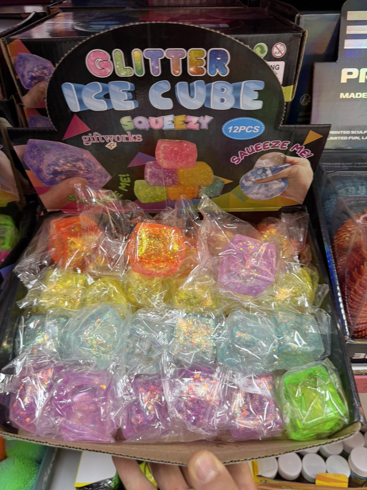 GNIOTKA ICE CUBE GLITTER