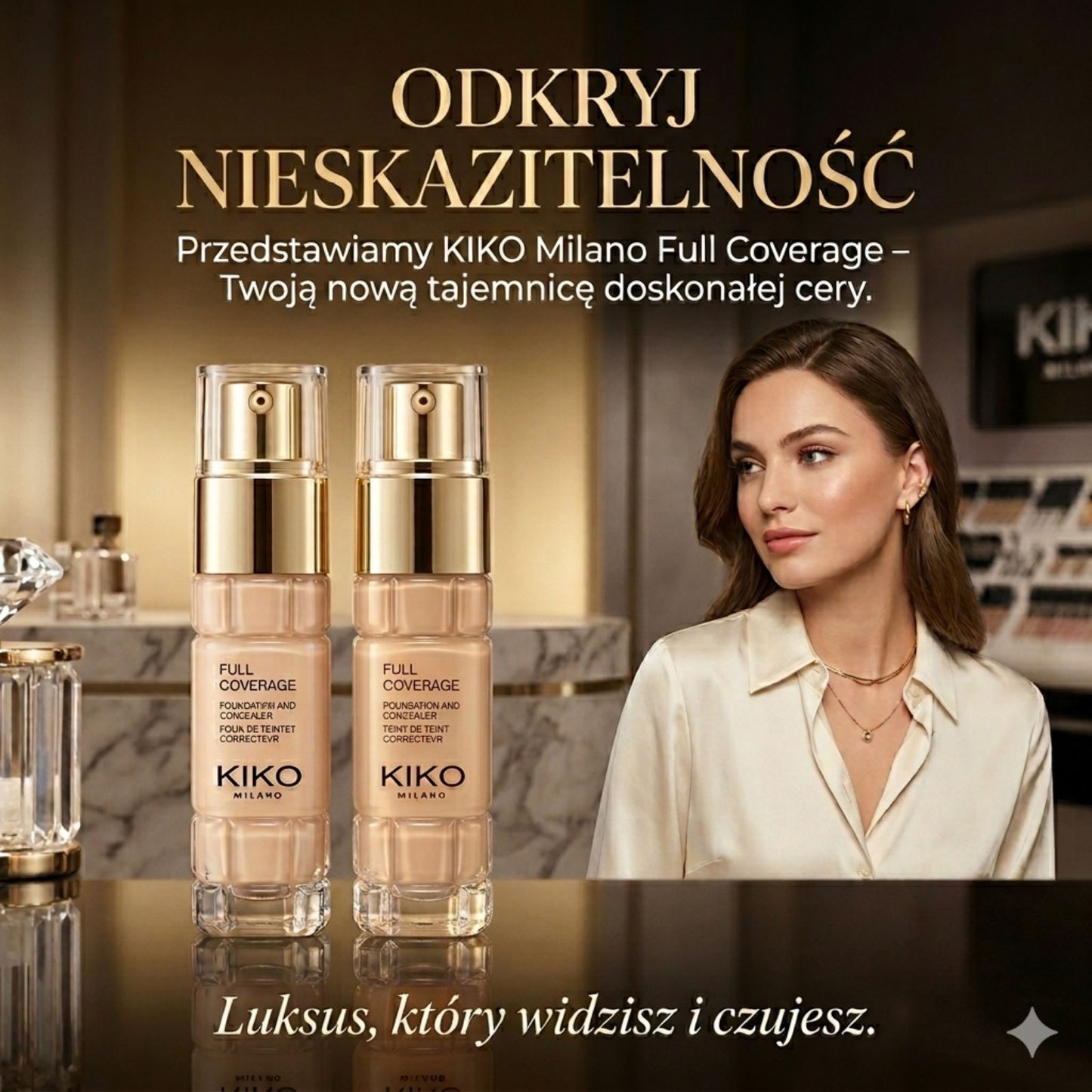 KIKO PUDER KREM MIX KOLOR