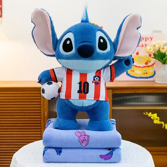 MASKOTKA STITCH PIŁKARZ