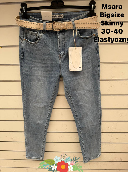 JEANSY DAMSKIE MSARA BIG SIZE