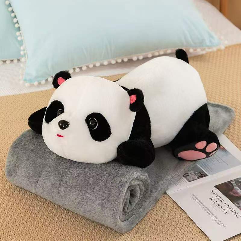 MASKOTKA PANDA Z KOCYKIEM