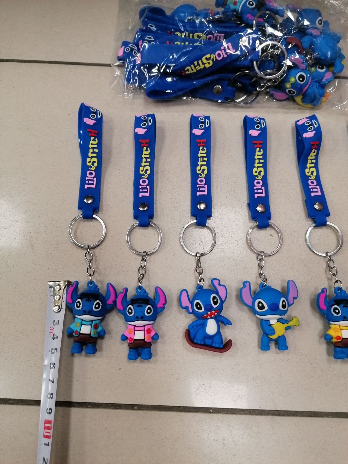 BRELOK DO KLUCZY STITCH (KARTON)