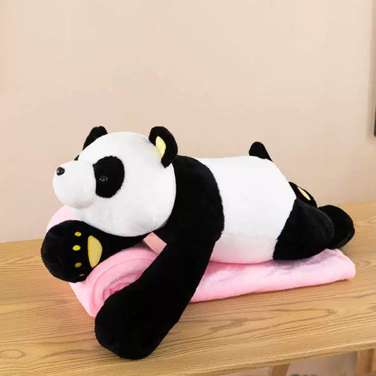 MASKOTKA PANDA Z KOCYKIEM