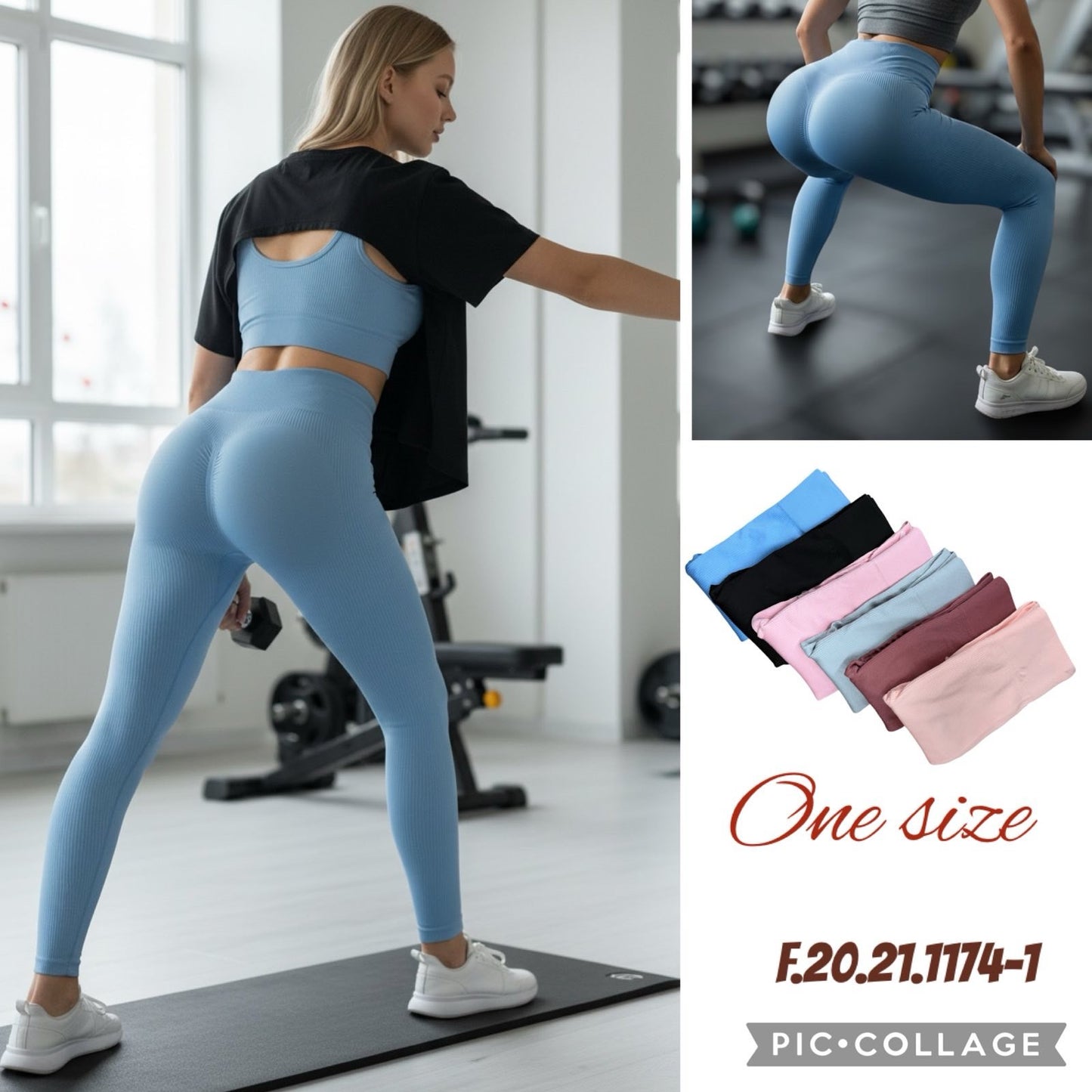 LEGGINSY DAMSKIE