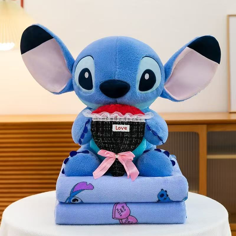 MASKOTKA STITCH Z KOCYKIEM