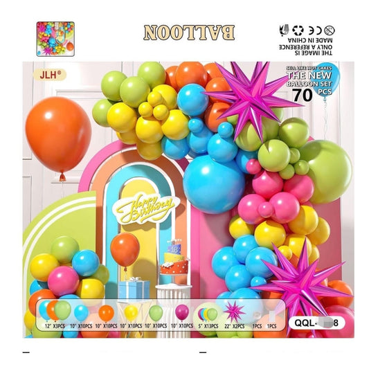 ZESTAW BALONÓW 70 PCS.