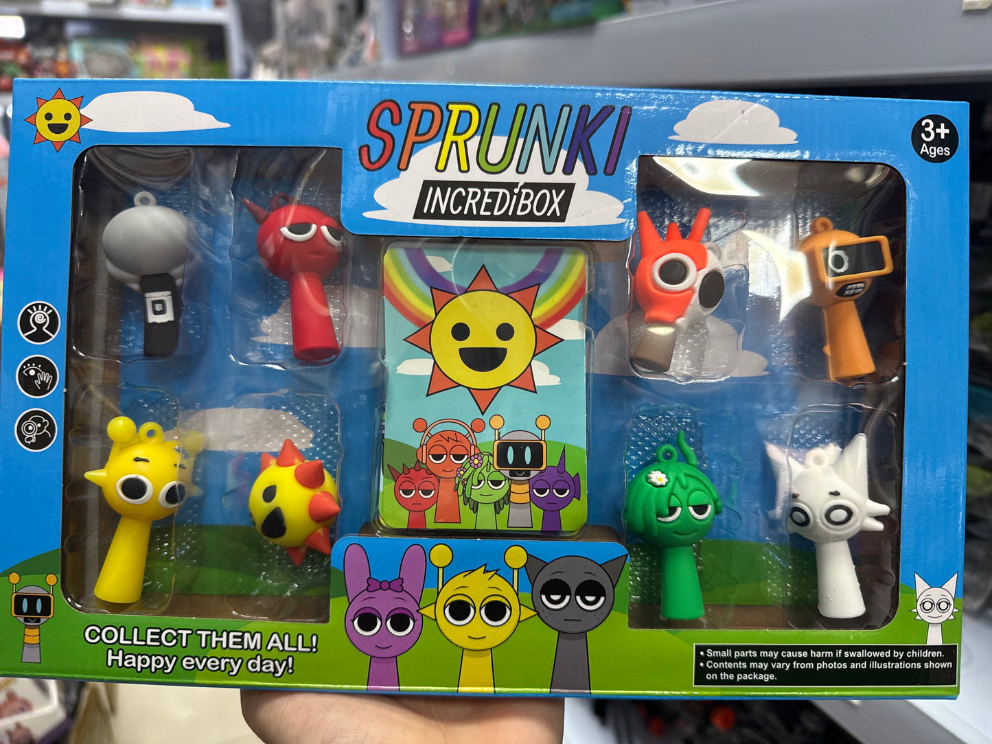 FIGURKI SPRUNKI Z KARTAMI