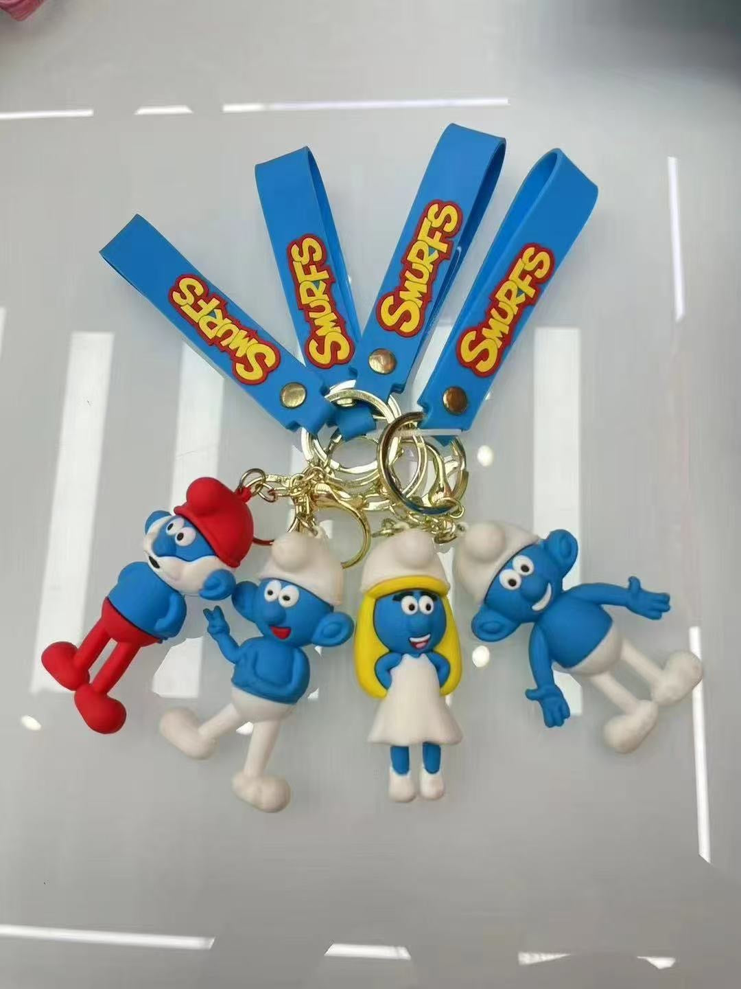 BRELOK DO KLUCZY SMURF