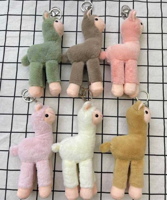 BRELOK PLUSZOWY LAMA