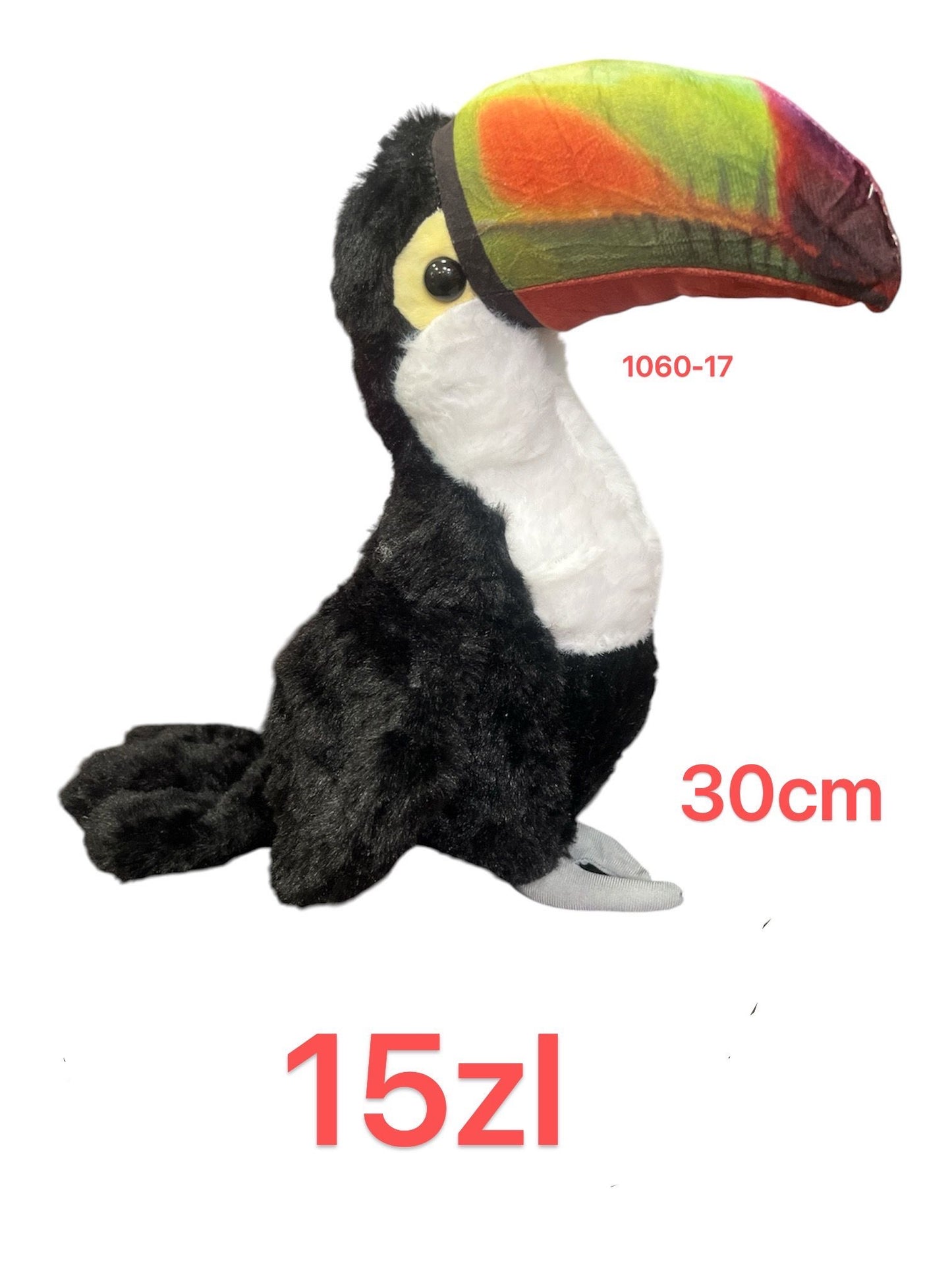 MASKOTKA PAPUGA 30CM