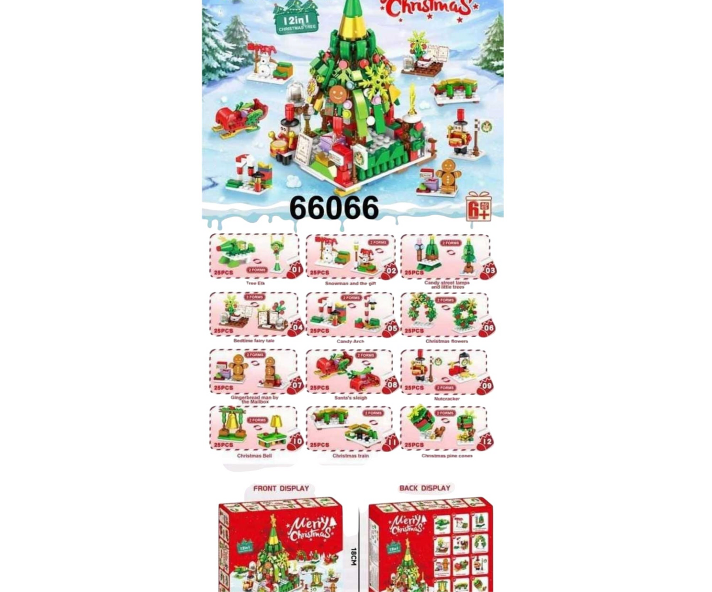 KLOCKI MERRY CHRISTMAS