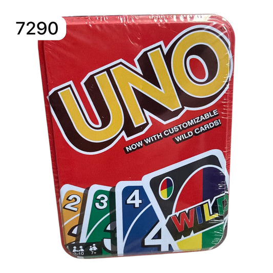 KARTY UNO W METALOWYM PUDEŁKU