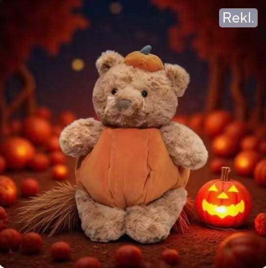 MASKOTKA MIŚ HALLOWEEN 40 CM