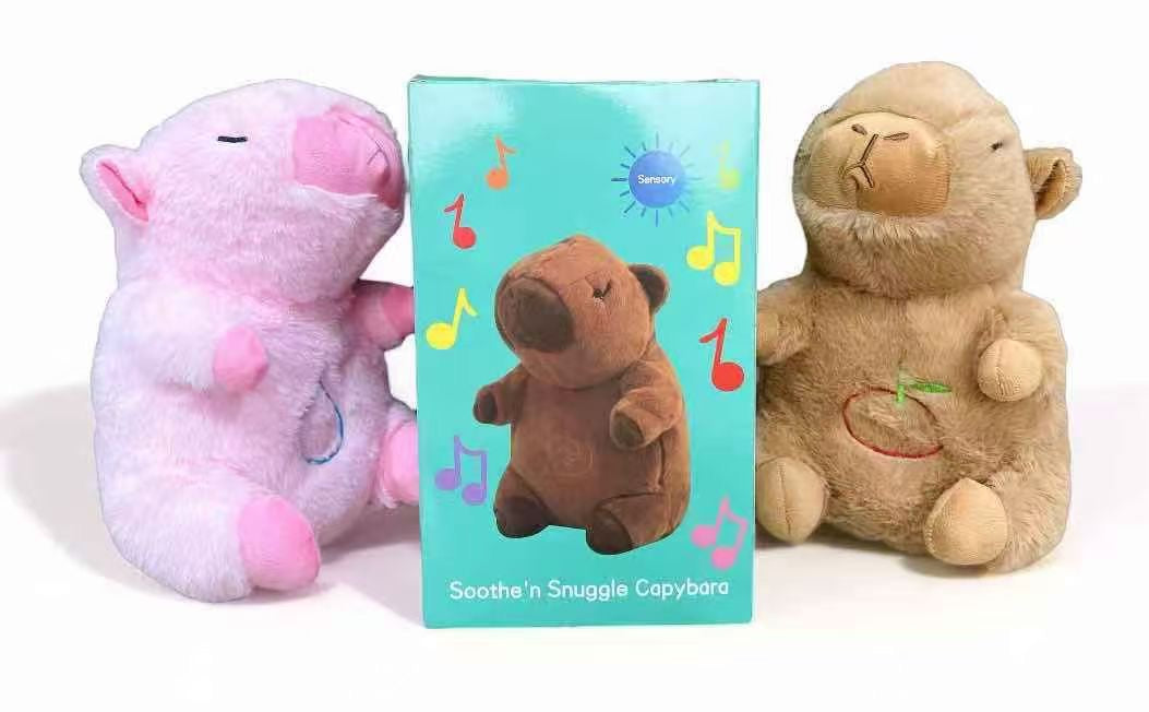 ODDYCHAJĄCY MIŚ CAPYBARA