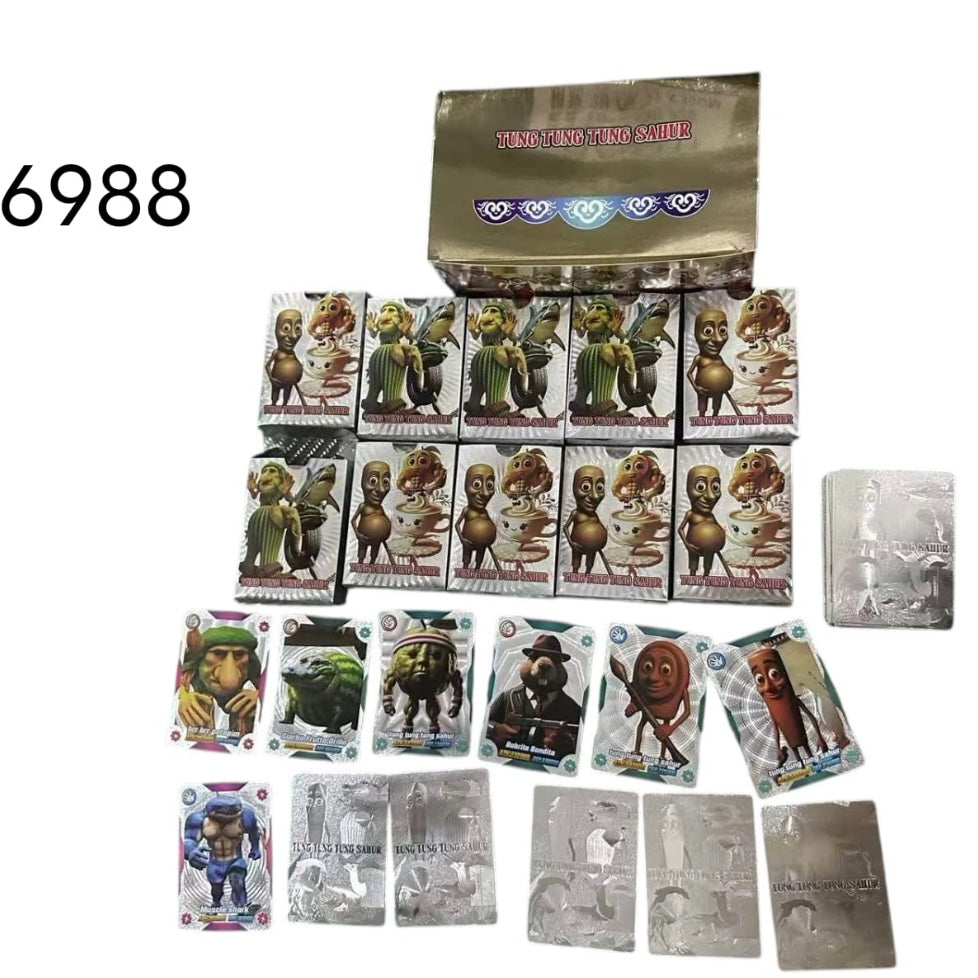 KARTY BRAINROT SREBRNE 55 KART