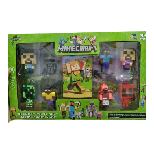 ZESTAW FIGUREK MINECRAFT