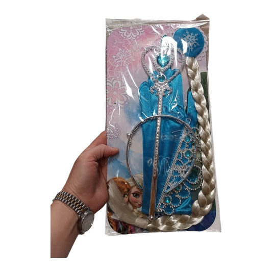 PERUKA Z AKCESORIAMI ELSA