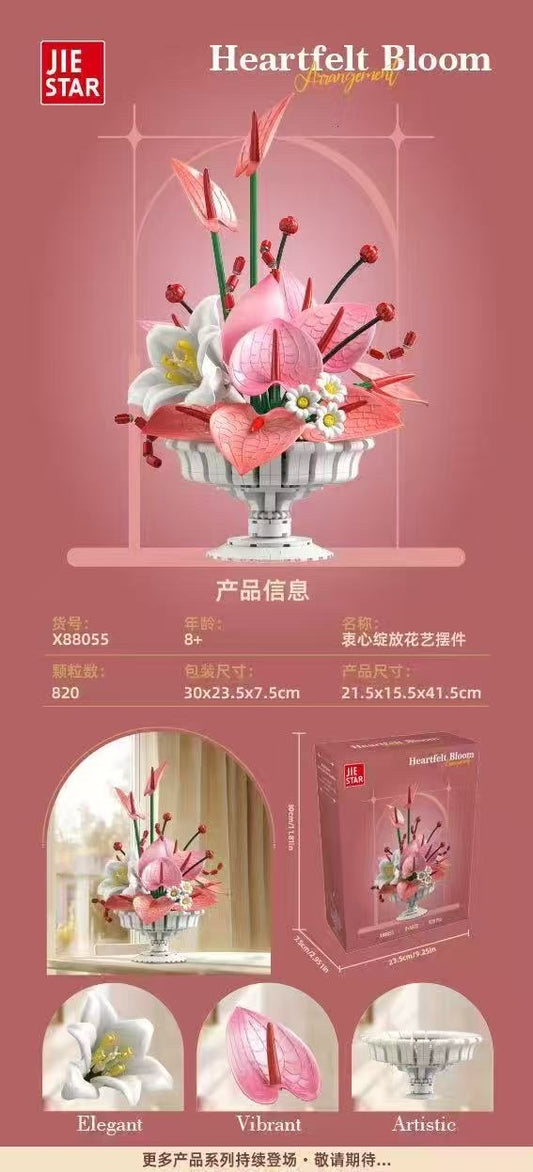 KLOCKI KWIATY