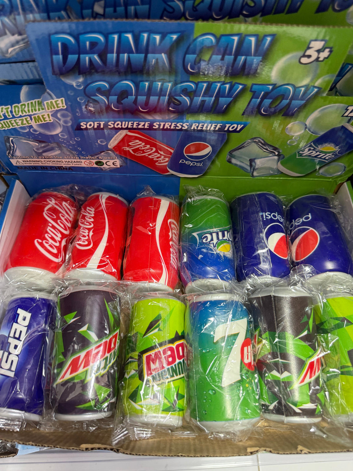 GNIOTKA/SQUISHY COCA PEPSI