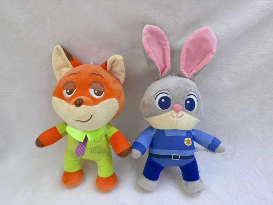 MASKOTKA LIS I KRÓLIK 30CM