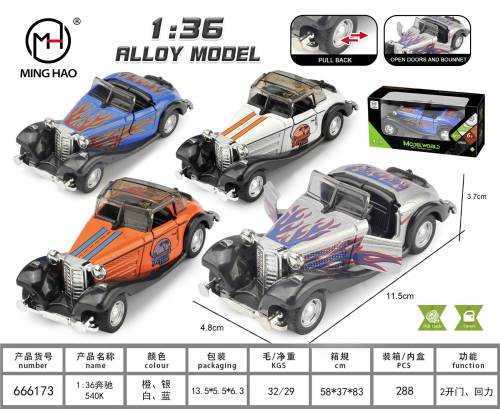 FIGURKA SAMOCHODU ALLOY MODEL