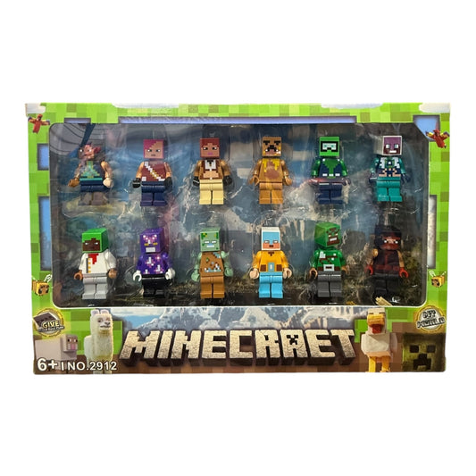 ZESTAW FIGUREK MINECRAFT