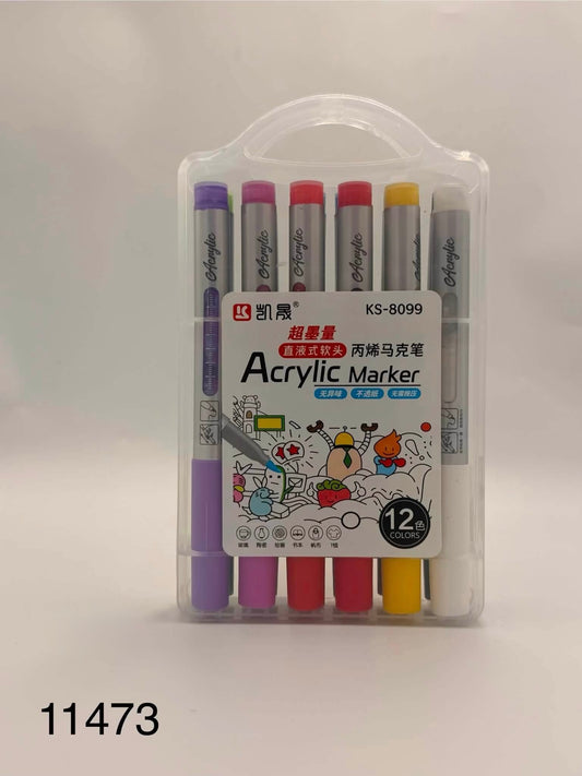 ZESTAW MARKERÓW AKRYLOWYCH