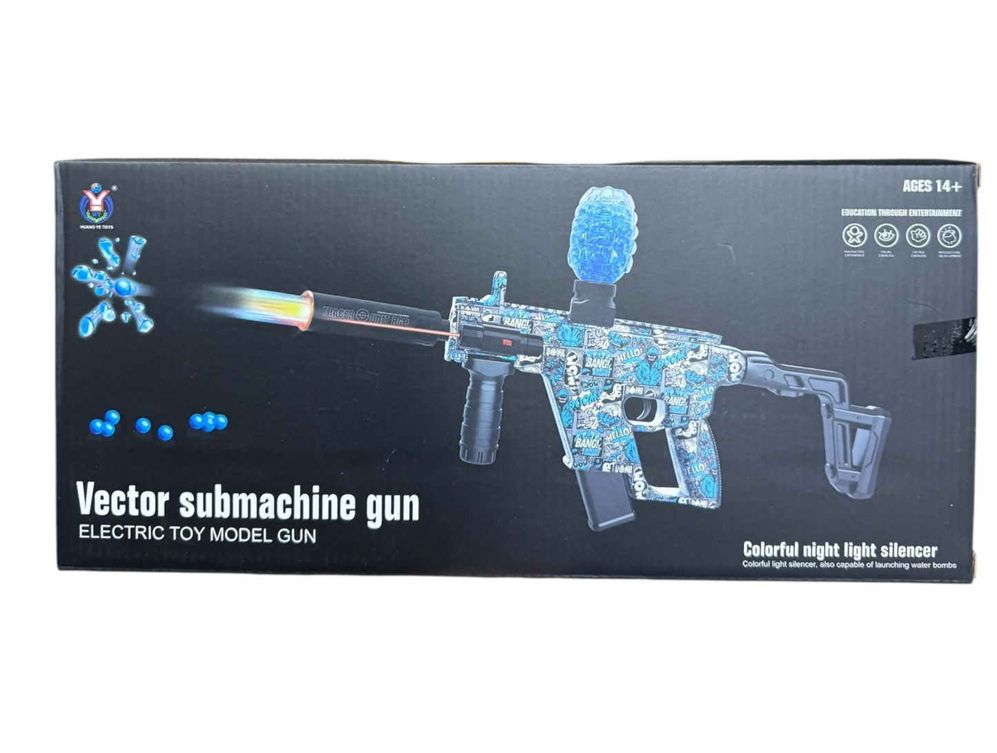 ELEKTRYCZNY PISTOLET NA KULKI ŻELOWE