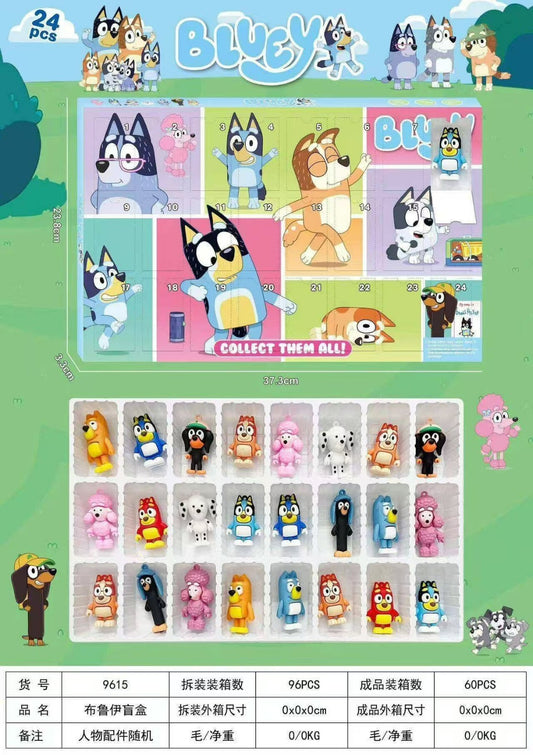 KALENDARZ FIGURKI BLUEY