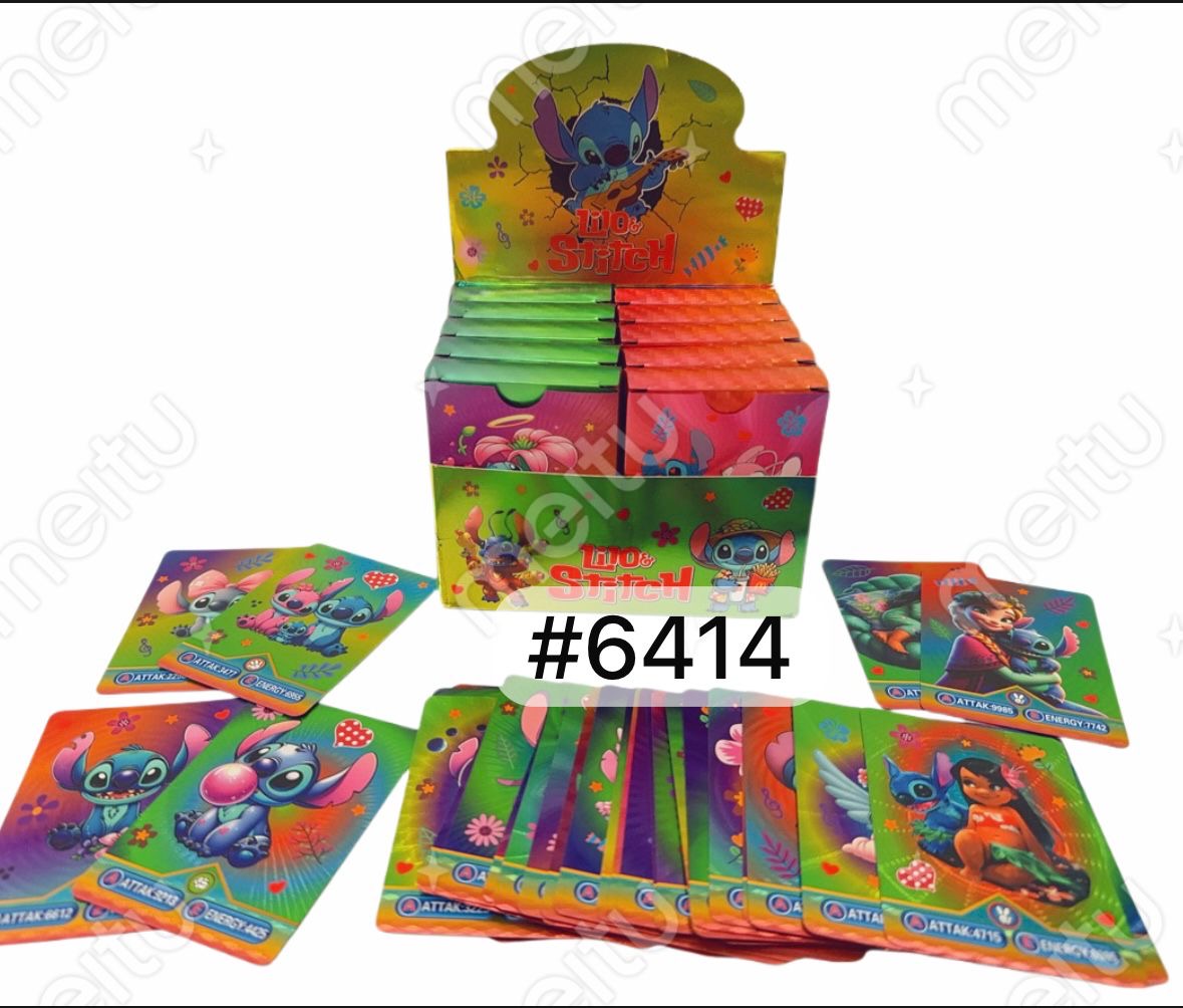 KARTY TĘCZOWE STITCH 55 KART