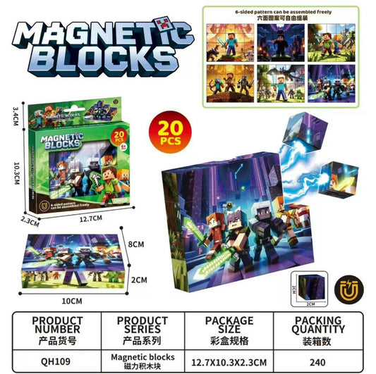 MAGNETYCZNY BLOK MINECRAFT