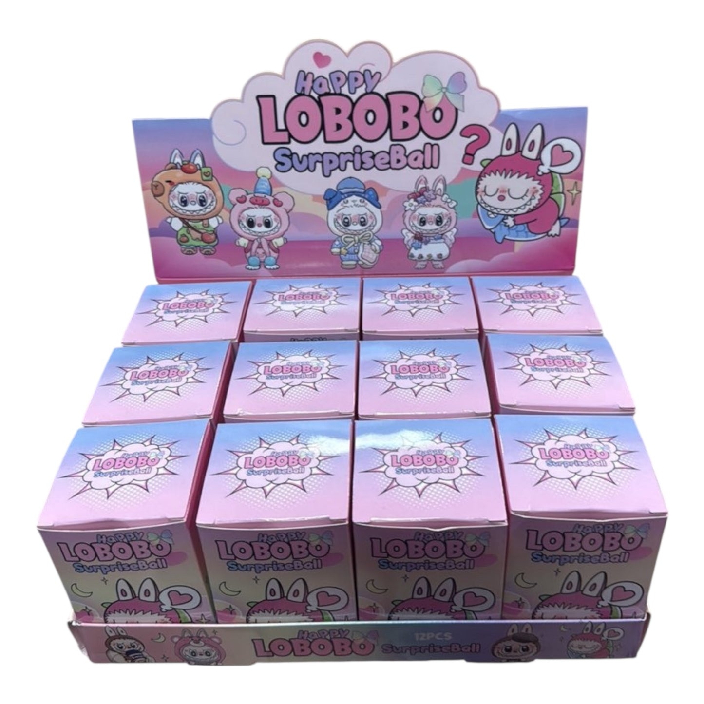 BRELOK Z FIGURKĄ LABUBU