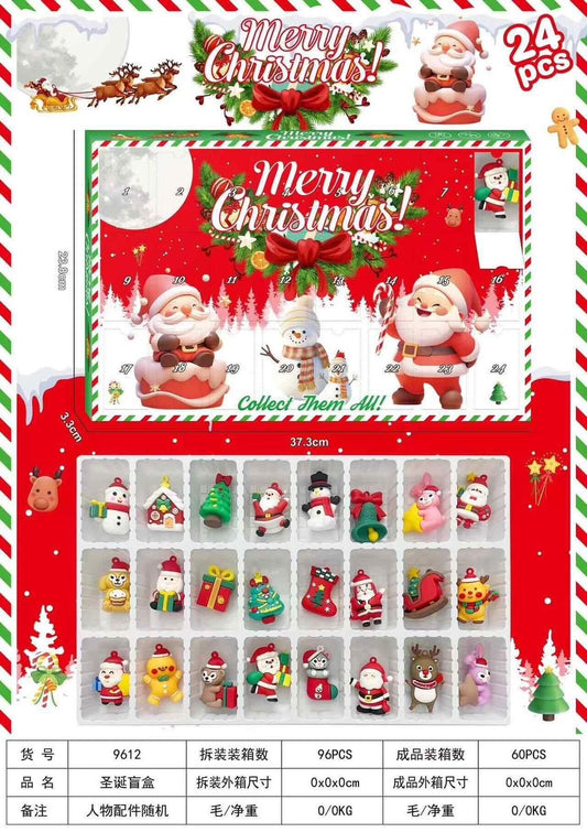 KALENDARZ FIGURKI MERRY CHRISTMAS