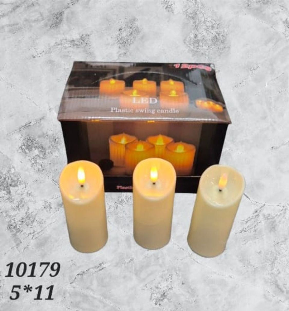 ŚWIECA LED 5 x 11 CM