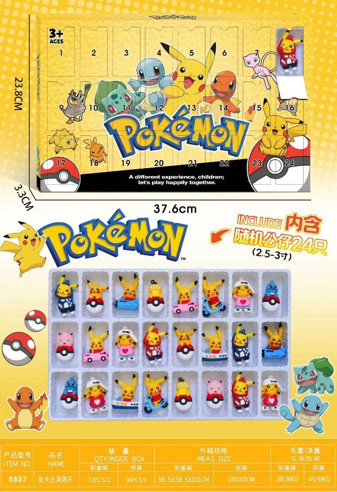 KALENDARZ ADWENTOWY POKEMON