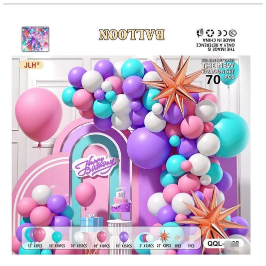 ZESTAW BALONÓW 70 PCS.