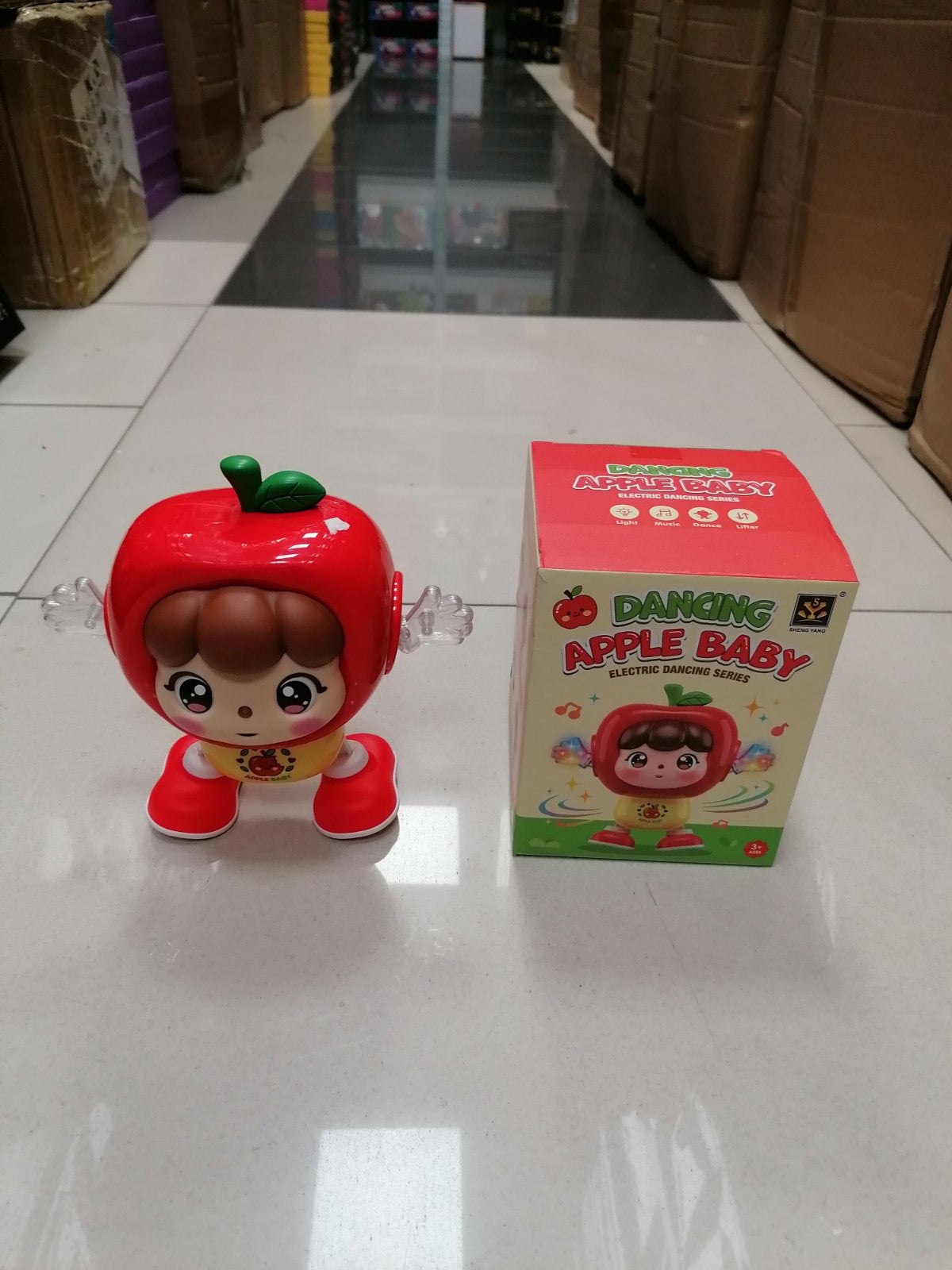 INTELIGENTNY TAŃCZĄCY APPLE BABY