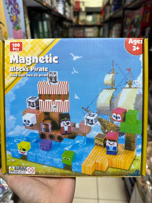 KLOCKI MINECRAFT MAGNETYCZNE 100 PCS.