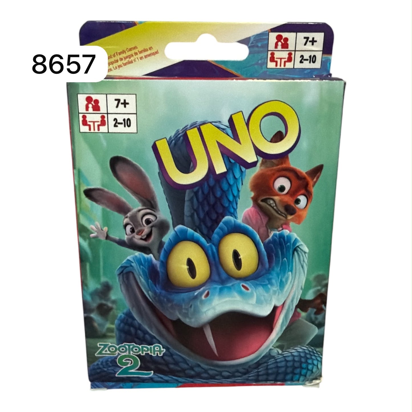 KARTY UNO ZOOTOPIA