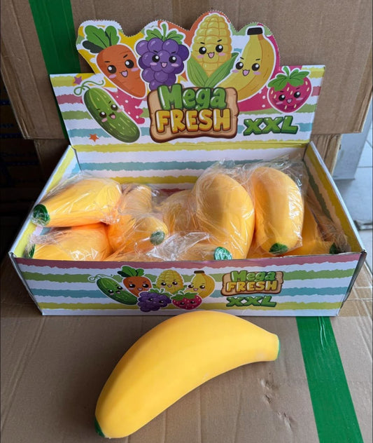 GNIOTKA BANAN FRUIT SQUISHY