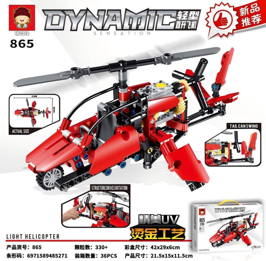KLOCKI HELIKOPTER DYNAMIC 330 PCS.
